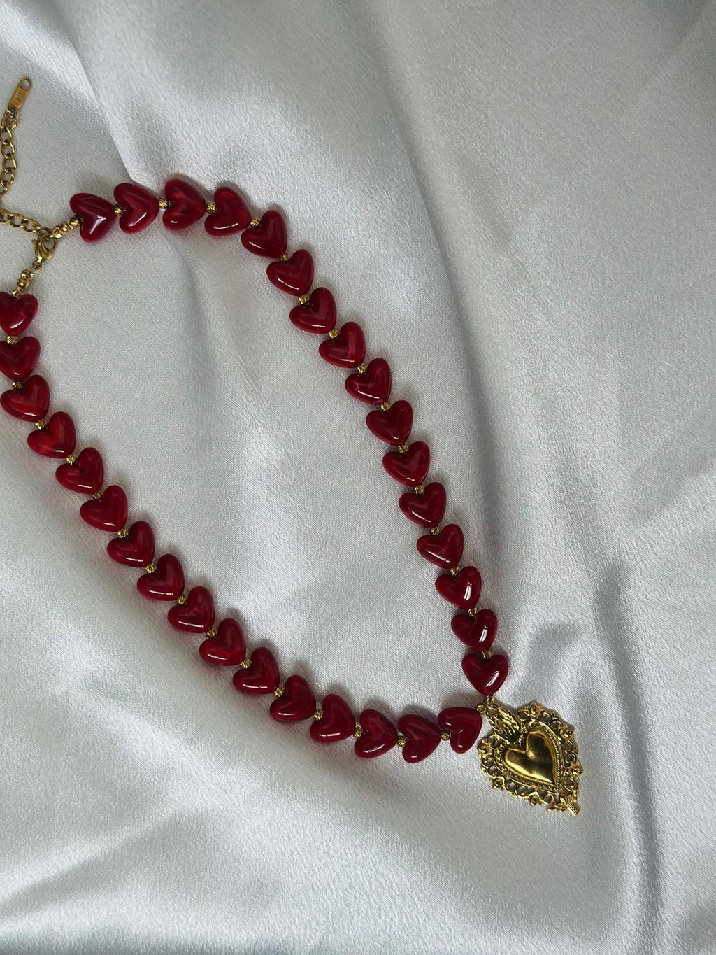 Heart Acrylic Necklace