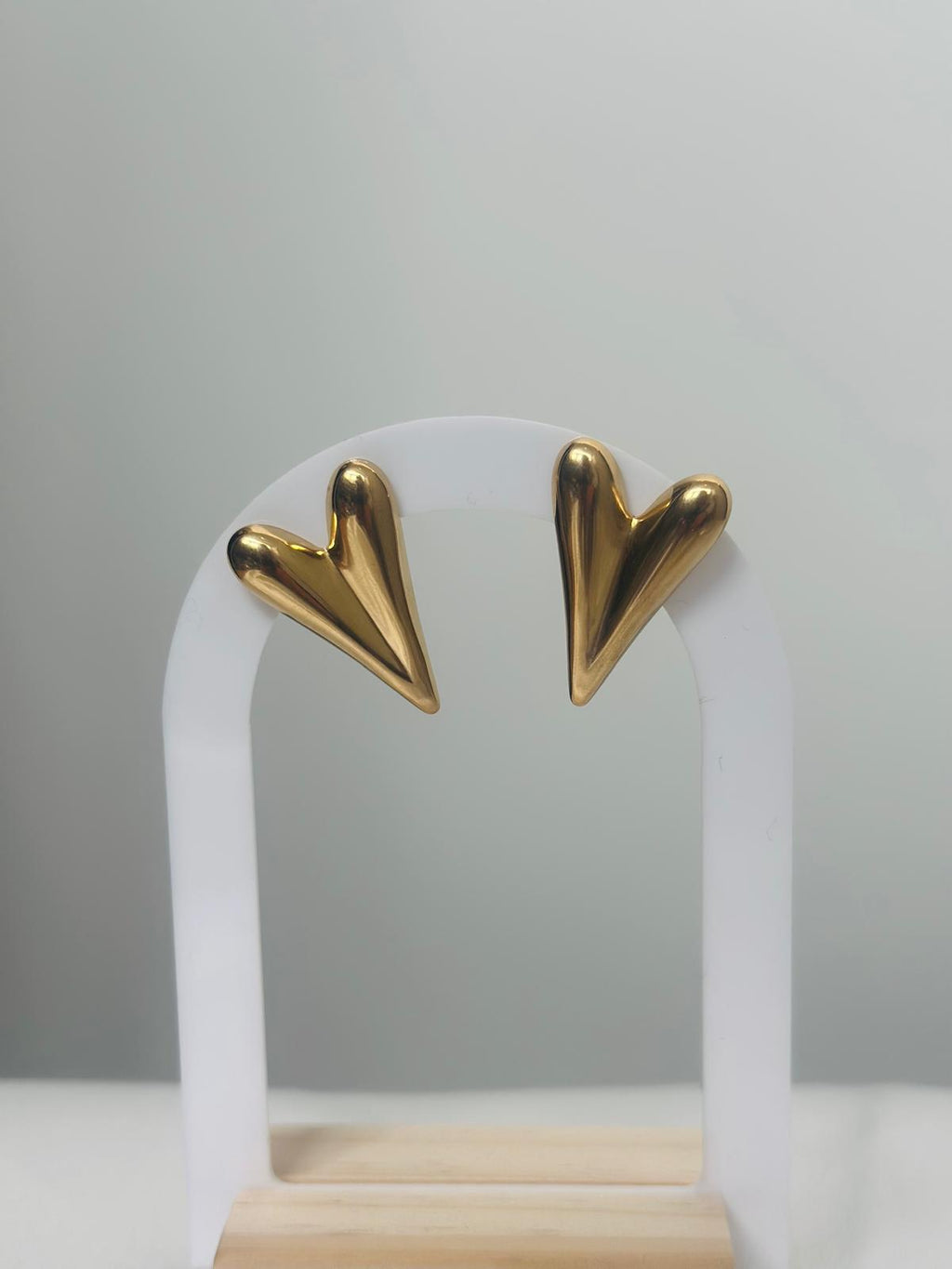 Simple Heart Earrings