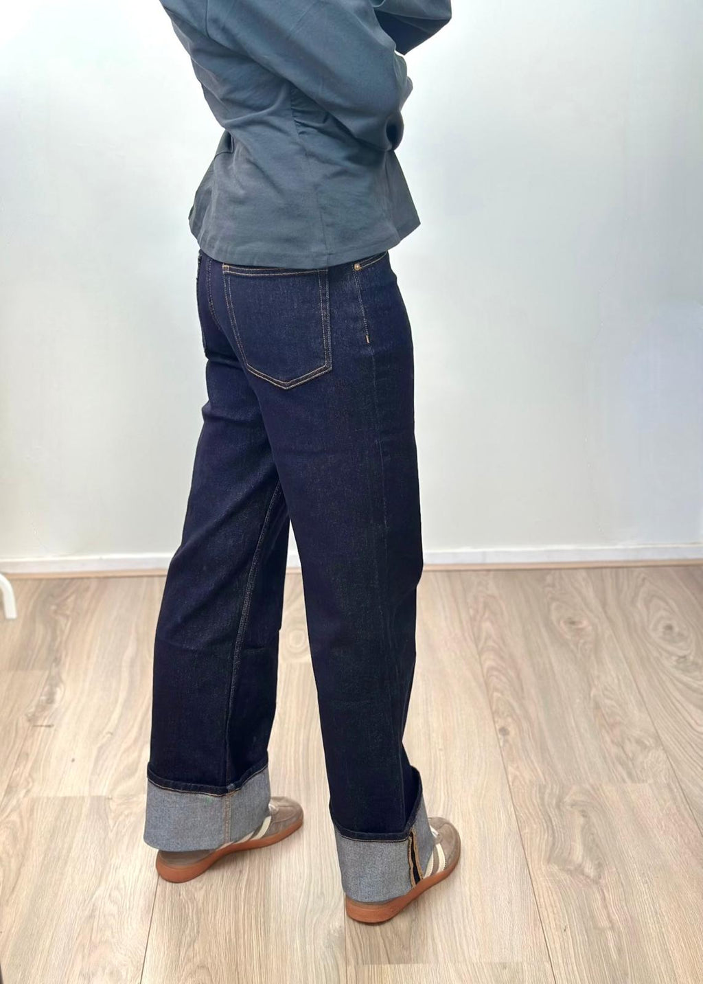 Lexi Denim Folded Jeans